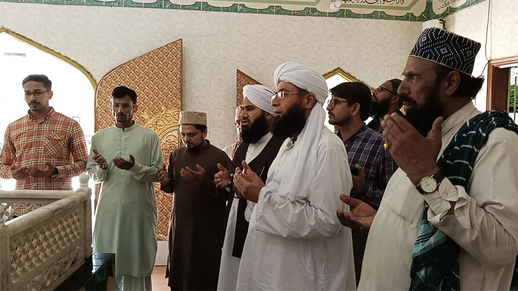 minhaj ul quran karachi delegation visit jamia mujaddidia naimia