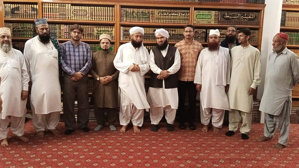 minhaj ul quran karachi delegation visit jamia mujaddidia naimia