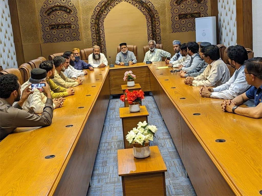 minhaj visit burewala delegation lahore