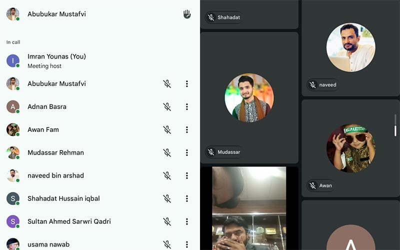 minhaj youth league jhelum west executive committee online meeting