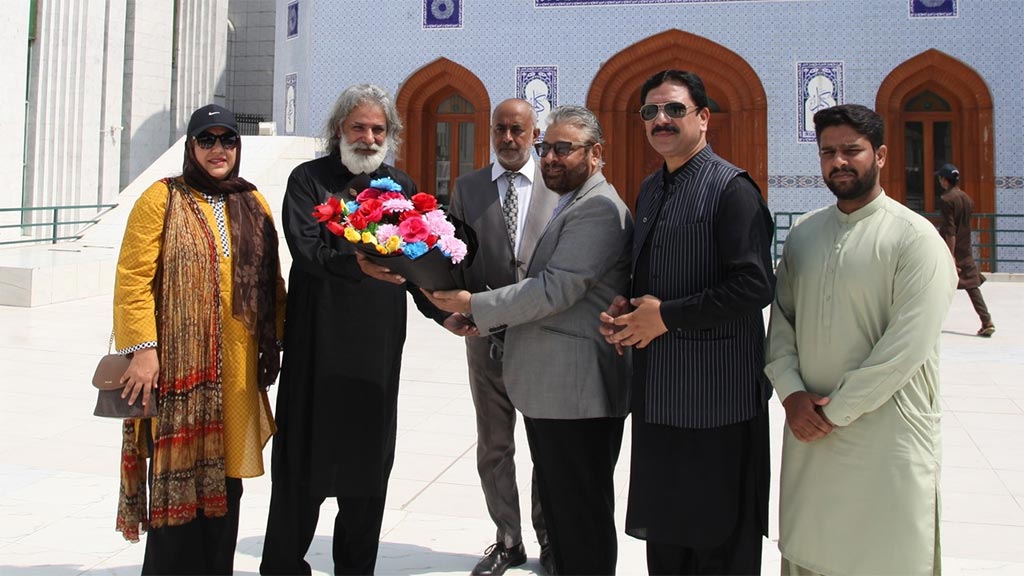 murshid masood qazi visit minhaj ul quran