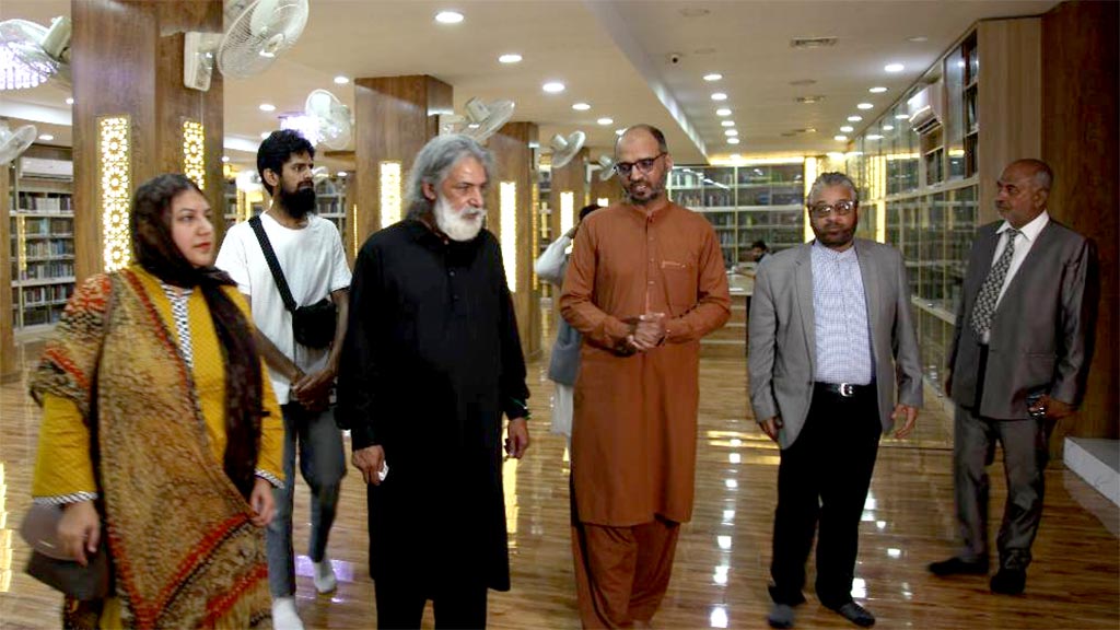 murshid masood qazi visit minhaj ul quran