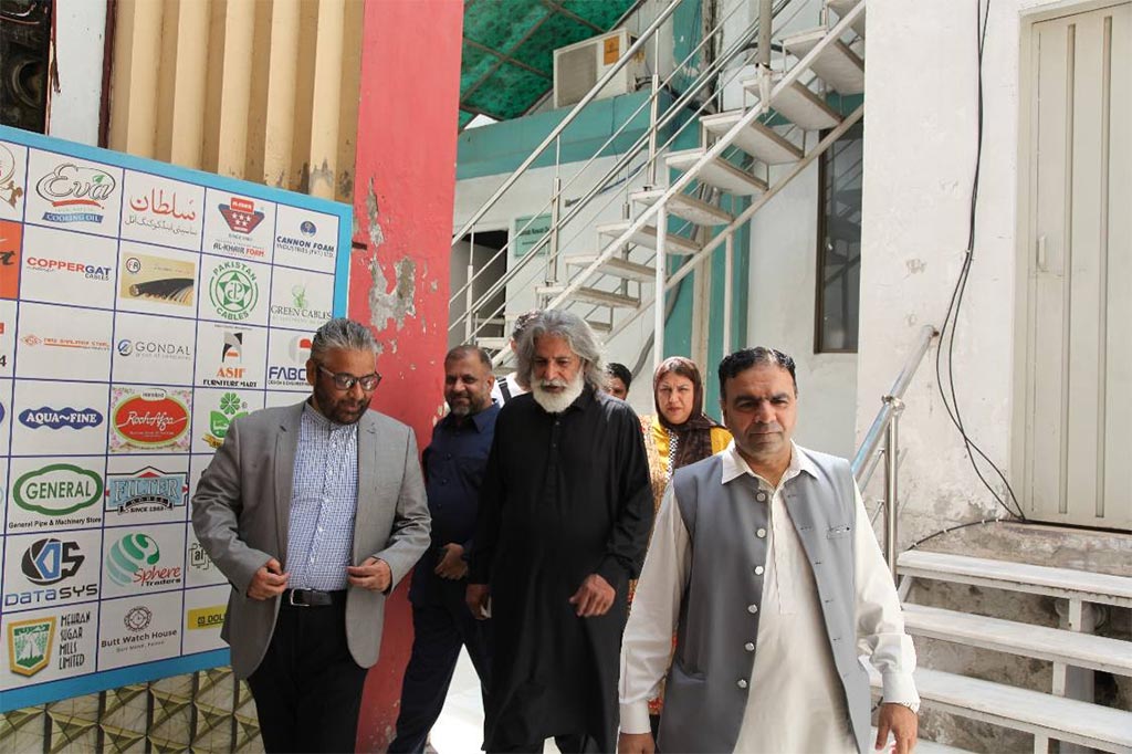 murshid masood qazi visit minhaj ul quran