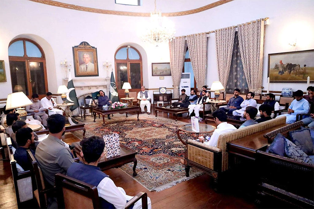 Sheikh Farhan Aziz Meets Governor Punjab
