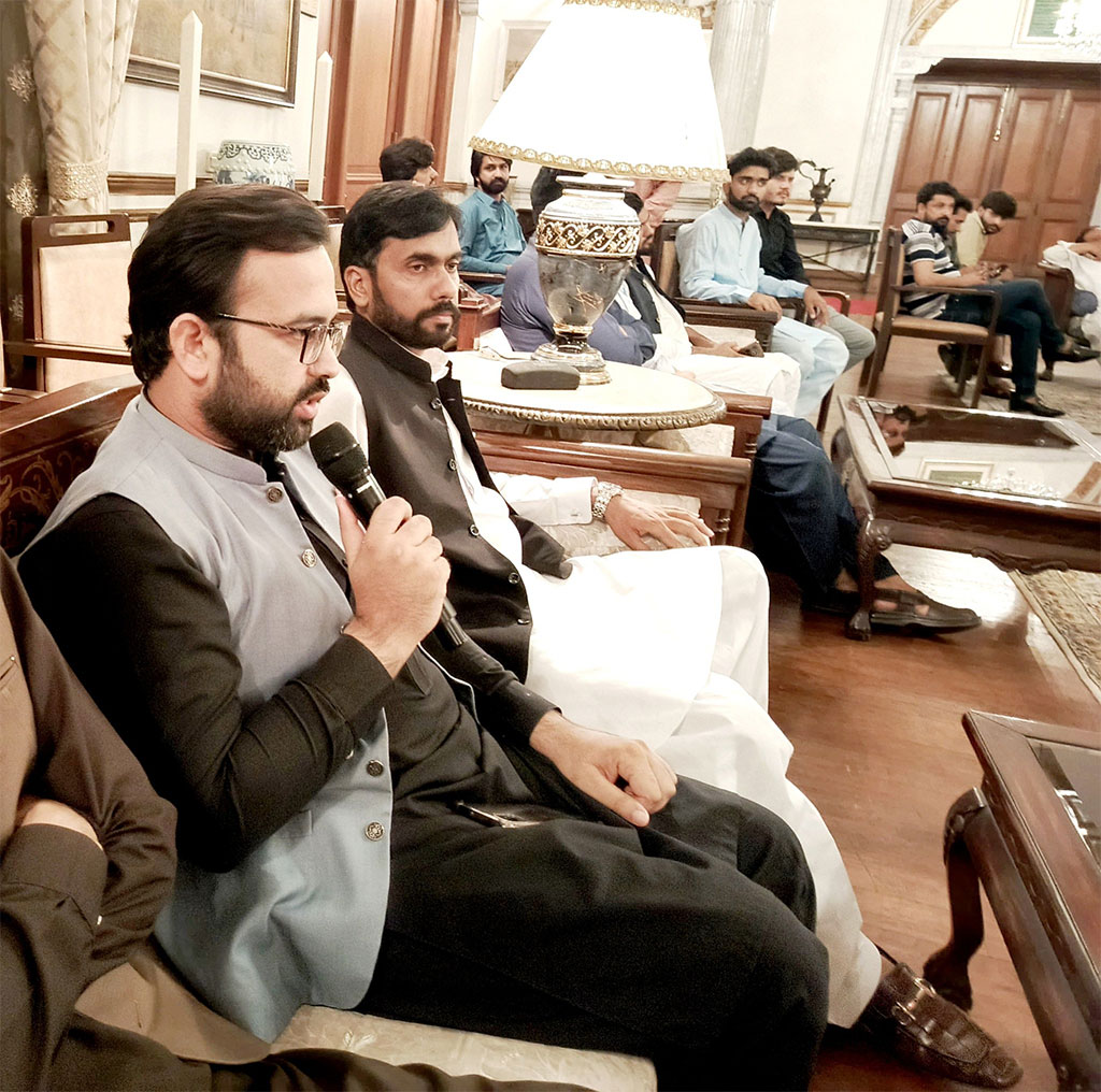 Sheikh Farhan Aziz Meets Governor Punjab