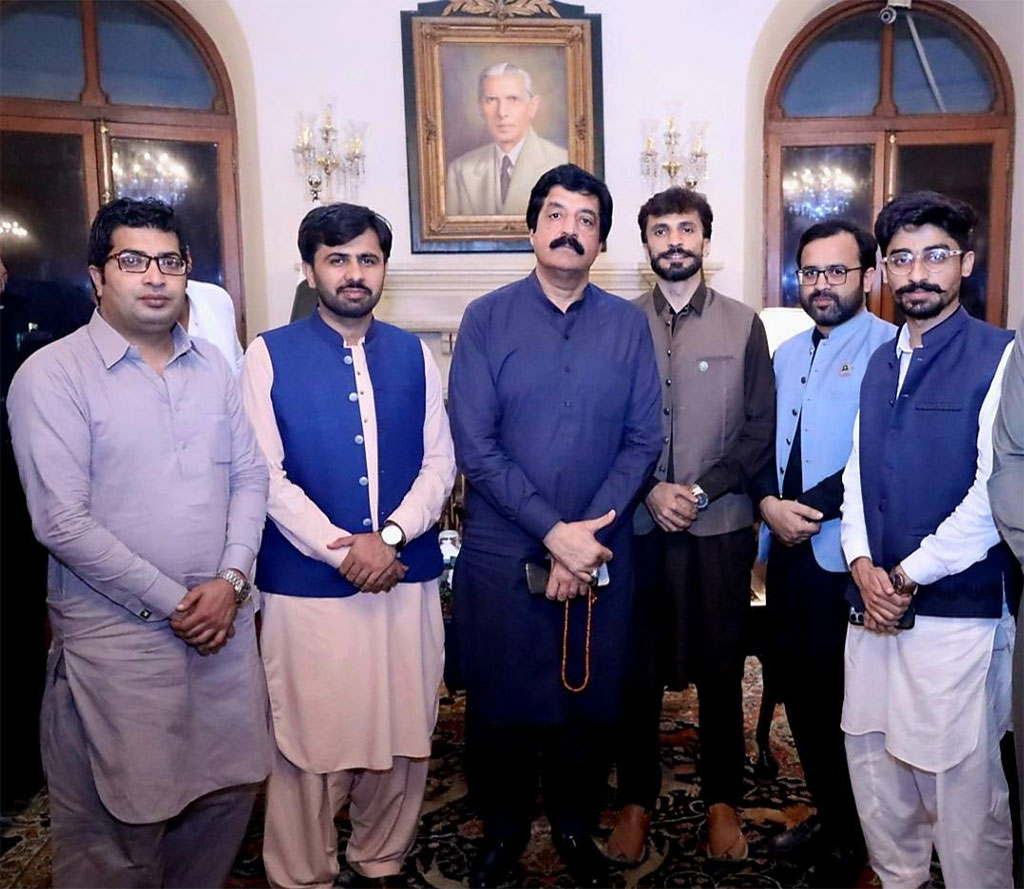 Sheikh Farhan Aziz Meets Governor Punjab