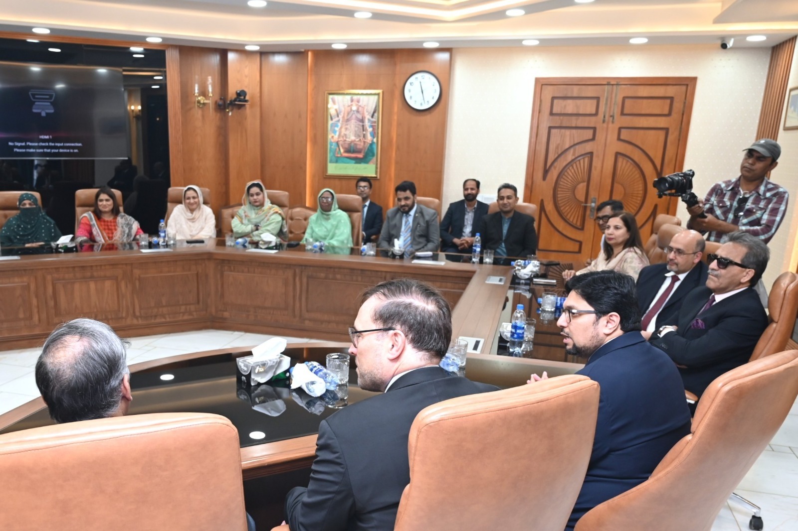 Austrian Ambassador Wolfgang Kutschera Visits Minhaj University Lahore