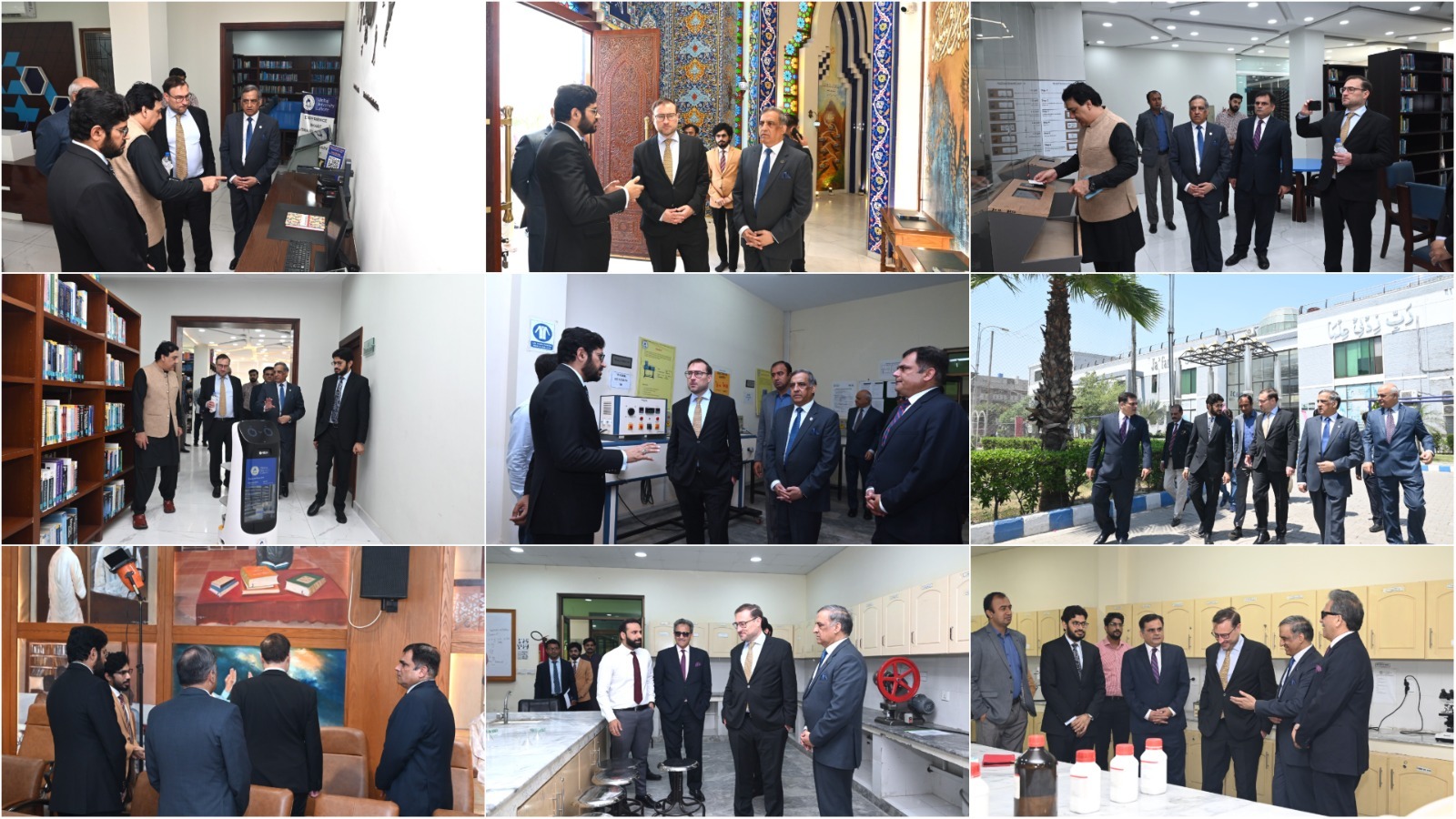 Austrian Ambassador Wolfgang Kutschera Visits Minhaj University Lahore