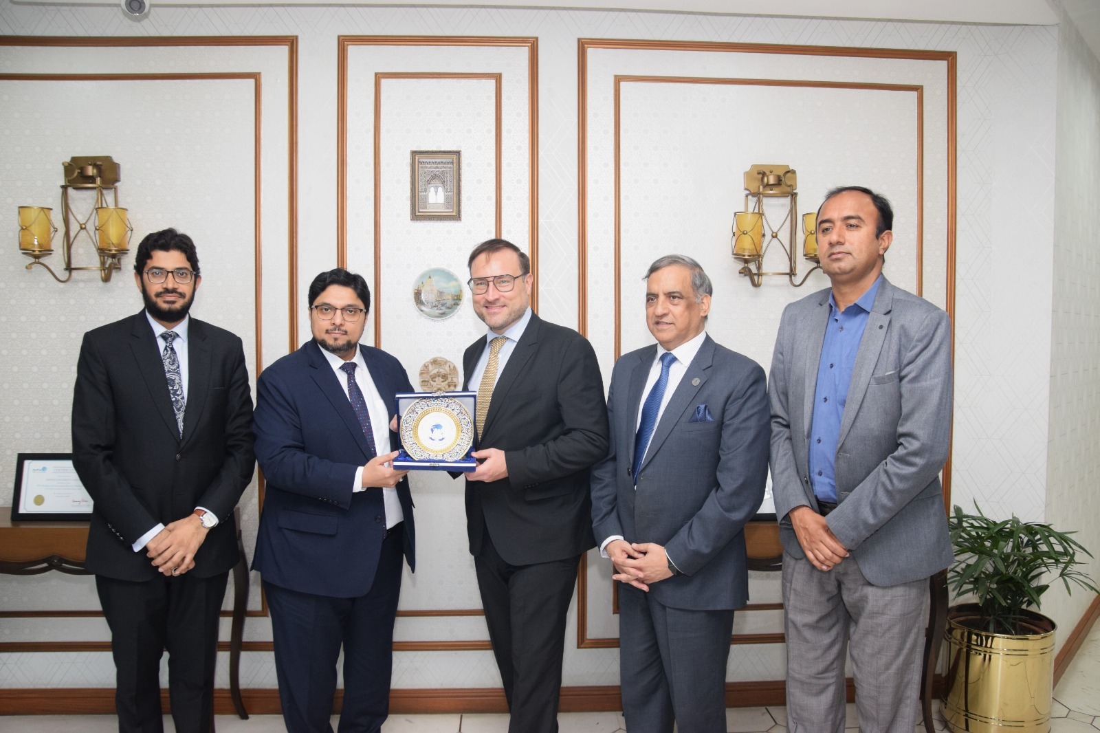 Austrian Ambassador Wolfgang Kutschera Visits Minhaj University Lahore