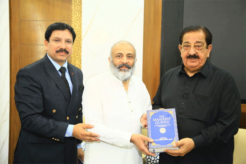 Child Star Zartasha Kashif Meets Dr Hussain Qadri