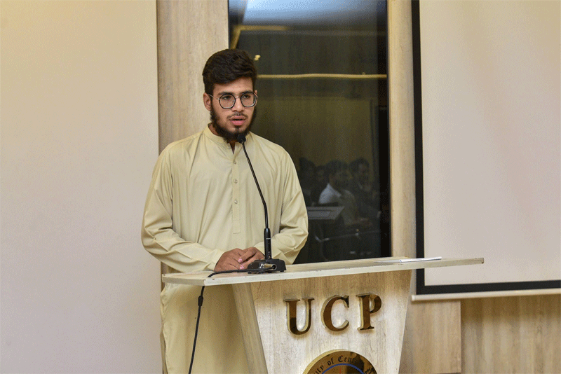 Dr Ali Waqar Seerah Based Crisis Management Session at UCP