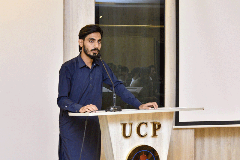Dr Ali Waqar Seerah Based Crisis Management Session at UCP