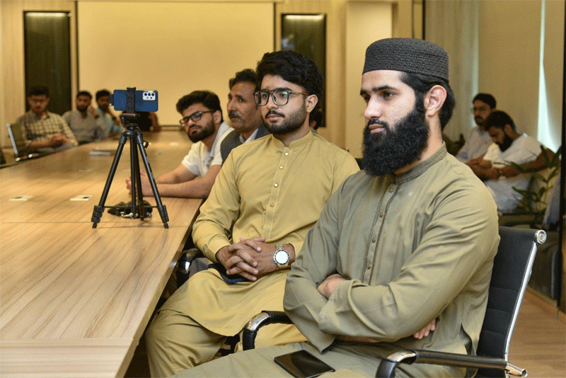 Dr Ali Waqar Seerah Based Crisis Management Session at UCP