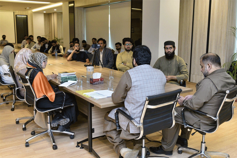 Dr Ali Waqar Seerah Based Crisis Management Session at UCP