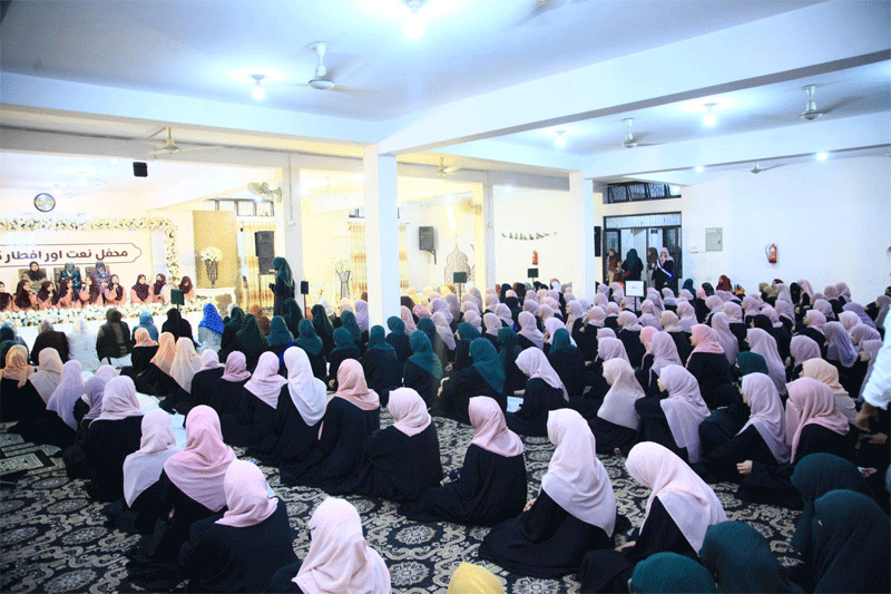 Dr Ghazala Qadri, Mrs Fizzah Hussain Qadri Attend Iftar Meet at MCW