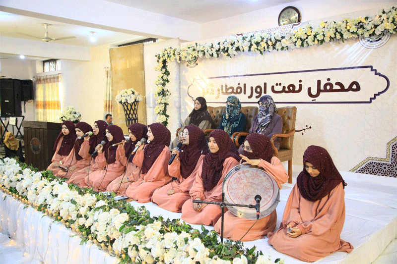 Dr Ghazala Qadri, Mrs Fizzah Hussain Qadri Attend Iftar Meet at MCW