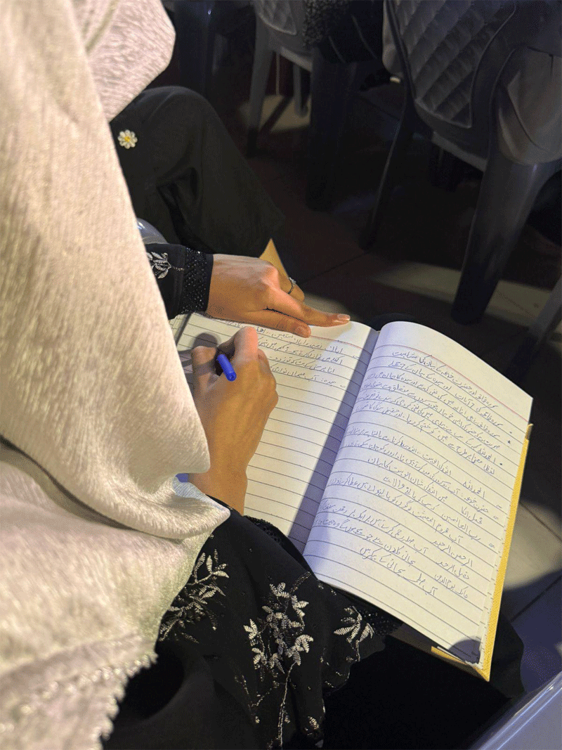 Dr Ghazala Qadri, Mrs Fizzah Hussain Qadri Attend Shaykh ul Islam Ramadan Lecture MCW
