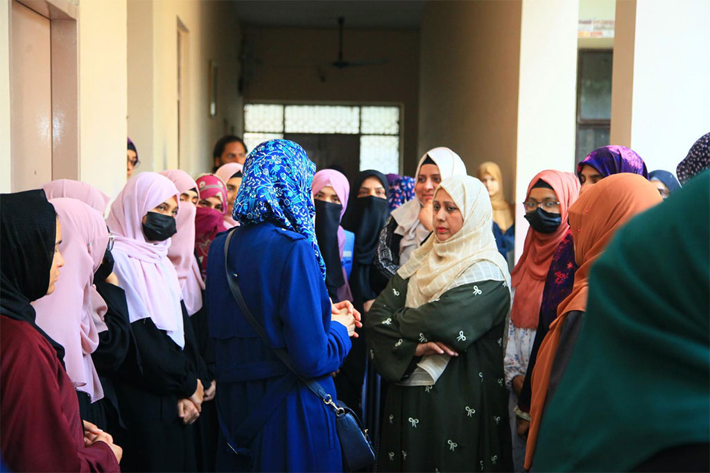 Dr Ghazala Qadri Visits Women Itikaf City 2026