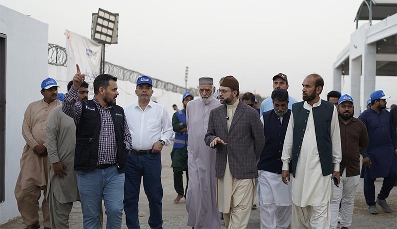 Dr Hassan Qadri Visits Central Qurbani Facility