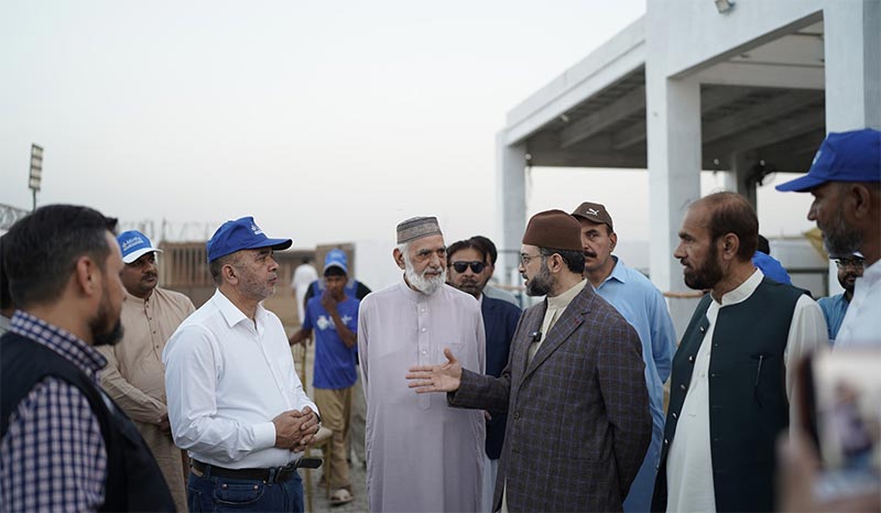 Dr Hassan Qadri Visits Central Qurbani Facility