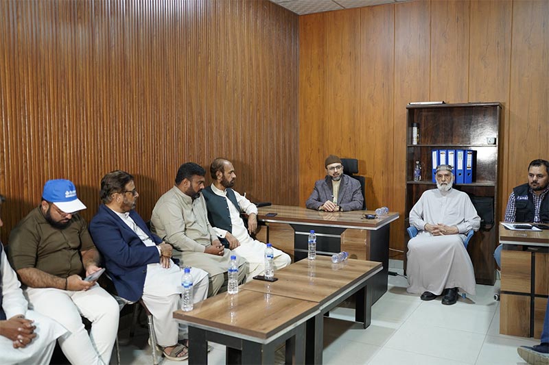 Dr Hassan Qadri Visits Central Qurbani Facility