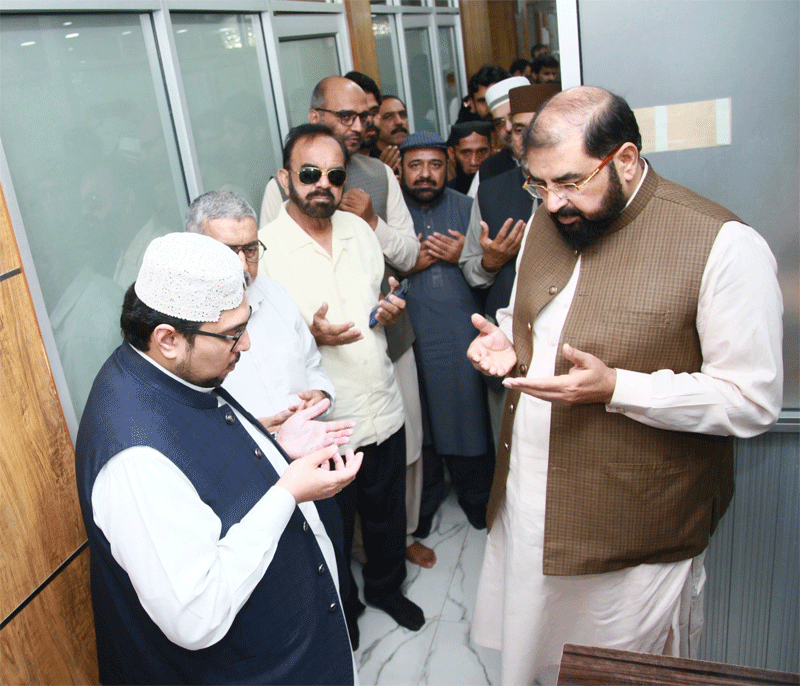 Dr Hussain Mohi ud Din Qadri Addresses GPF Global Desk Inauguration