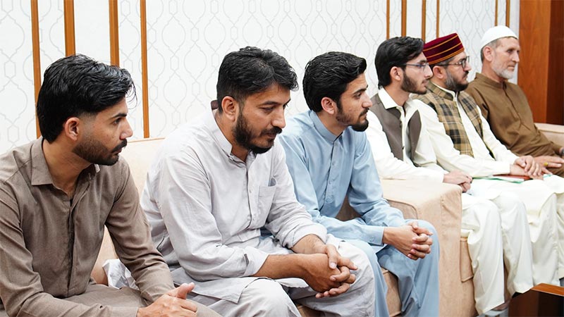 Dr Hussain Mohi-ud-Din Qadri Meets Aghosh Social Media Team