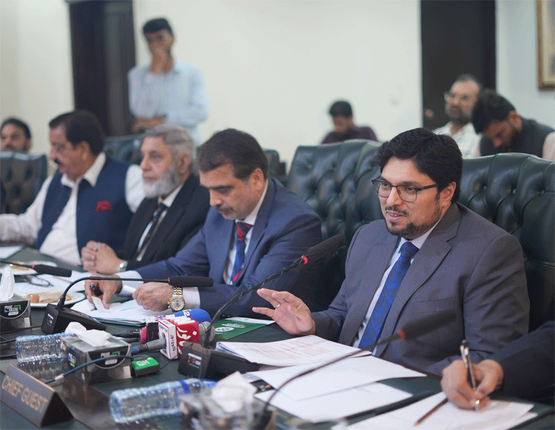 Dr Hussain Mohiuddin Qadri Addresses LCCI on Islamic Economy