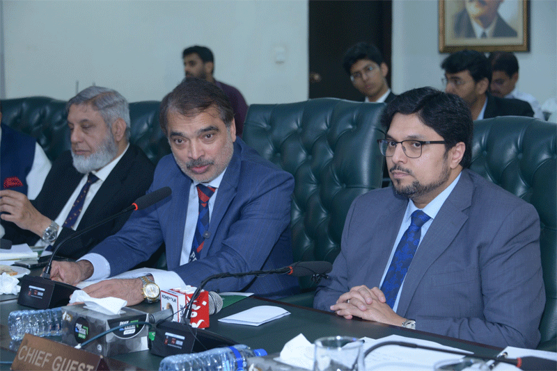 Dr Hussain Mohiuddin Qadri Addresses LCCI on Islamic Economy