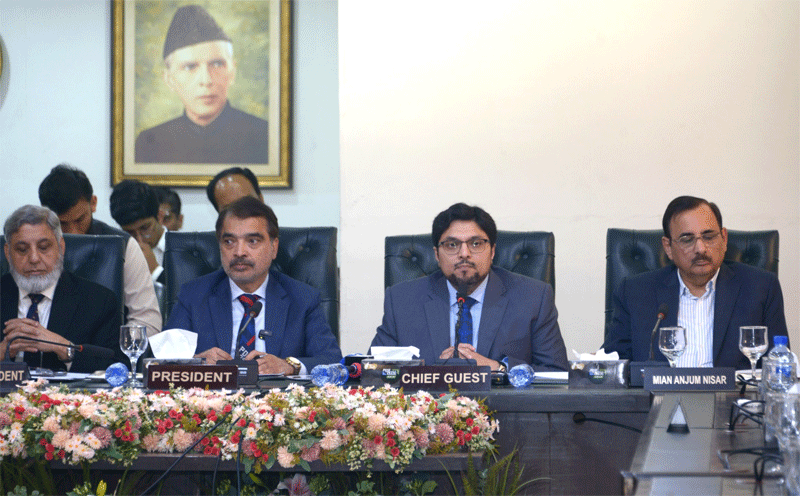 Dr Hussain Mohiuddin Qadri Addresses LCCI on Islamic Economy