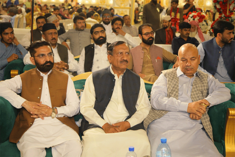 Dr Hussain Qadri Addresses Mass Wedding Host by MWF