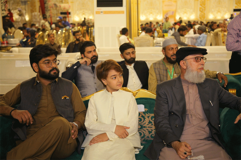 Dr Hussain Qadri Addresses Mass Wedding Host by MWF