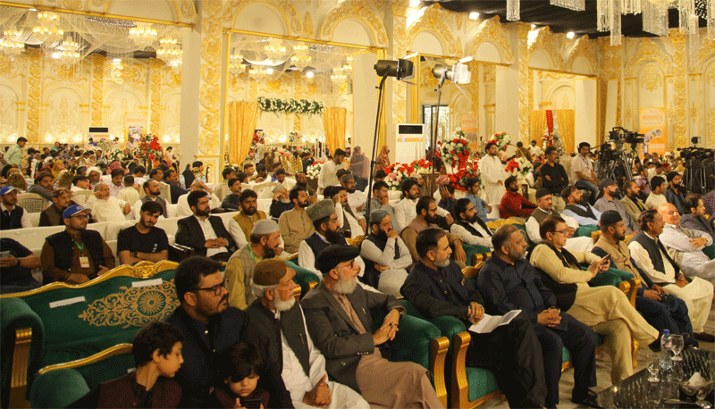 Dr Hussain Qadri Addresses Mass Wedding Host by MWF