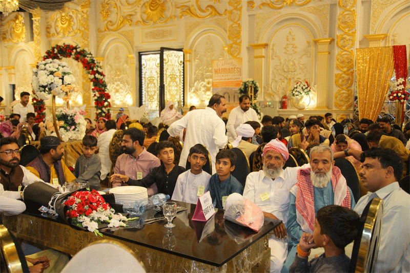 Dr Hussain Qadri Addresses Mass Wedding Host by MWF