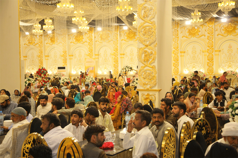 Dr Hussain Qadri Addresses Mass Wedding Host by MWF