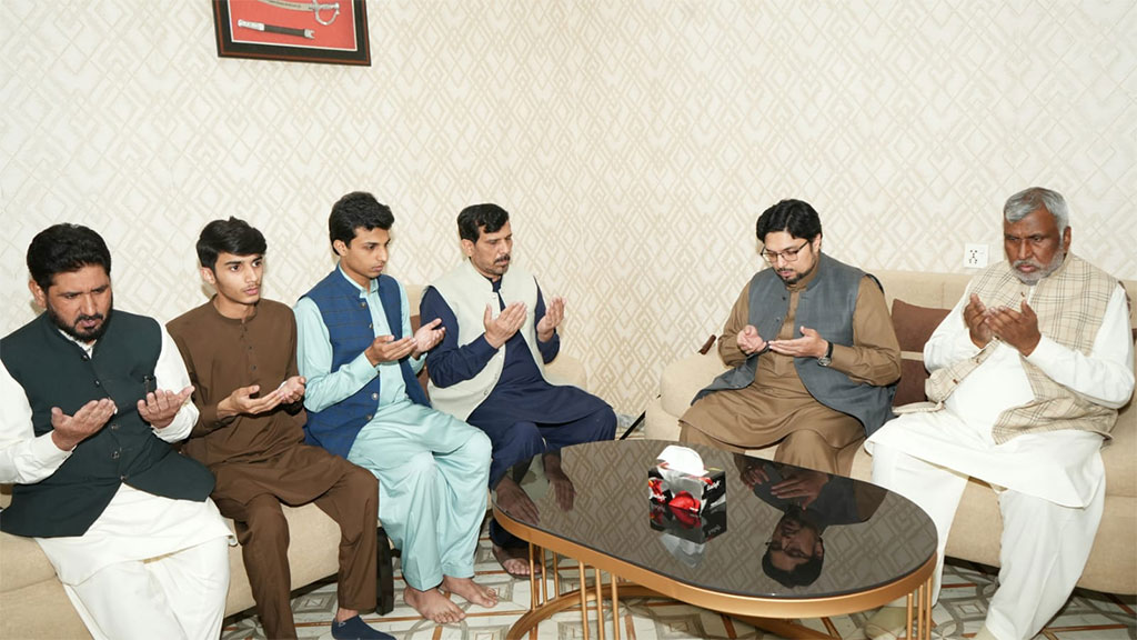 Dr Hussain Qadri Condolence Visit Shahzad Rasool Chaudhry 2026
