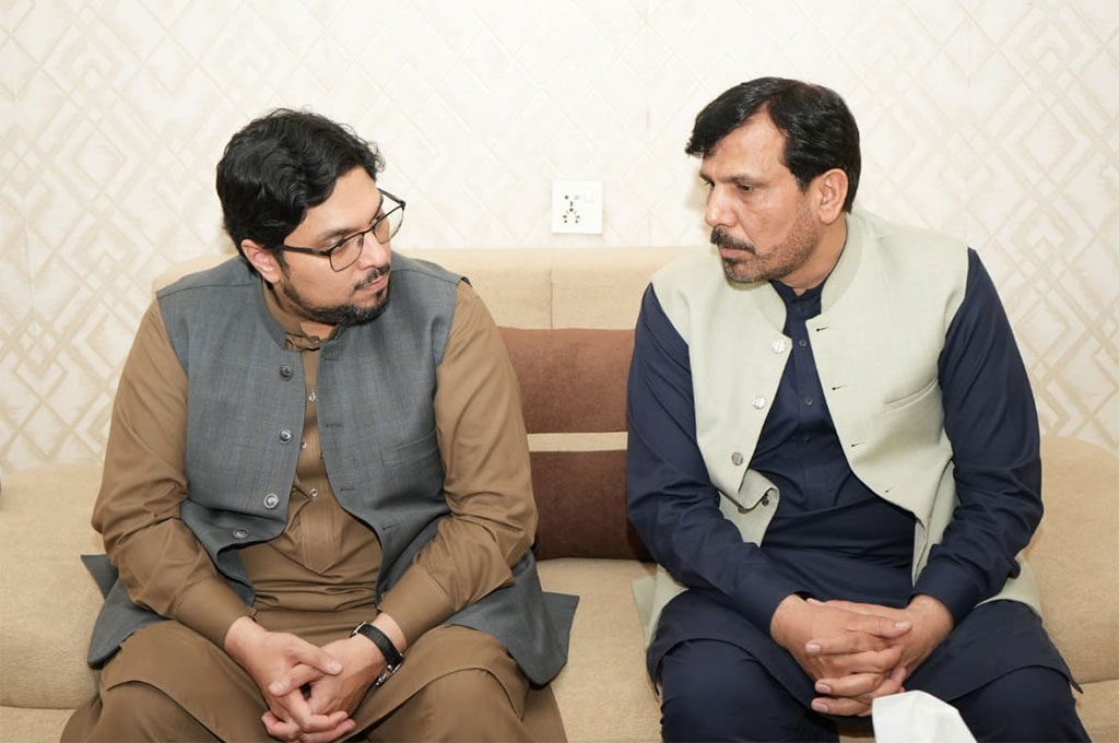 Dr Hussain Qadri Condolence Visit Shahzad Rasool Chaudhry 2026