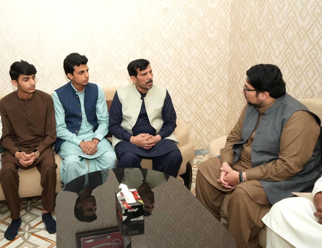 Dr Hussain Qadri Condolence Visit Shahzad Rasool Chaudhry 2026