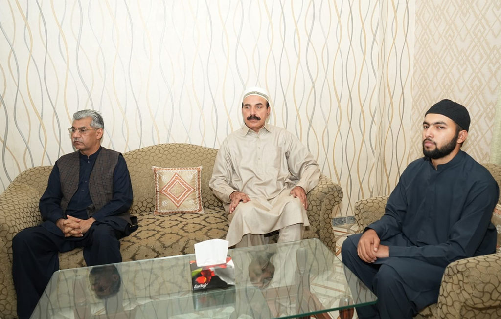 Dr Hussain Qadri Condolence Visit Shahzad Rasool Chaudhry 2026