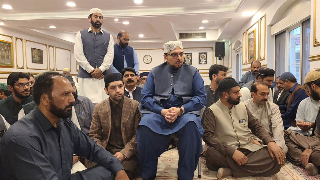 Dr Hussain Qadri Golra Sharif Condolence Pir Mehr Fareed Gilani 2026