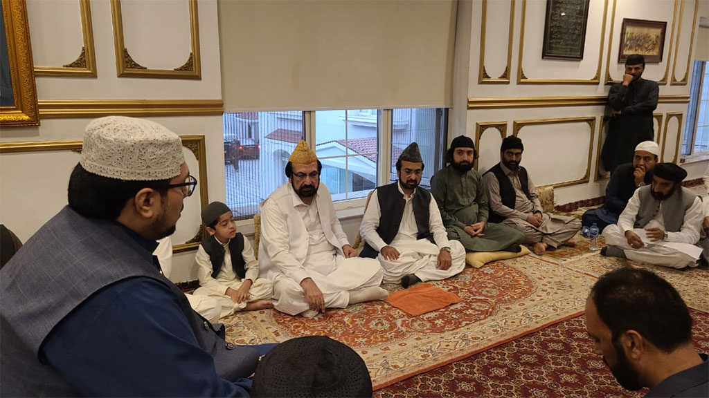 Dr Hussain Qadri Golra Sharif Condolence Pir Mehr Fareed Gilani 2026