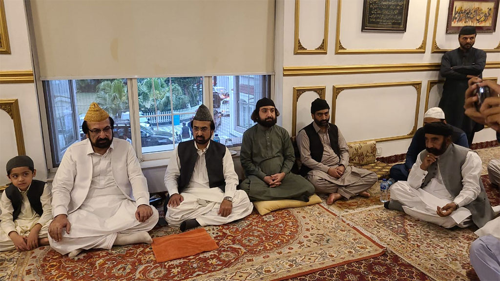 Dr Hussain Qadri Golra Sharif Condolence Pir Mehr Fareed Gilani 2026