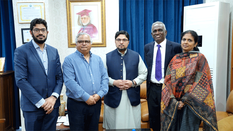 Dr Hussain Qadri International Academic Meeting at MUL