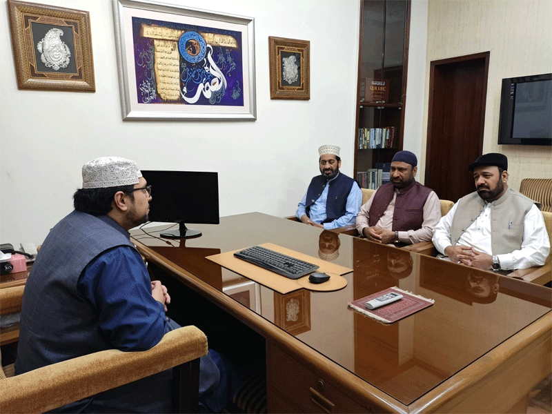 Dr Hussain Qadri Meets MQI Leaders from UK Canada Japan Australia Korea