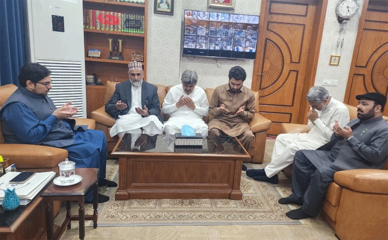 Dr Hussain Qadri Meets MQI Leaders from UK Canada Japan Australia Korea