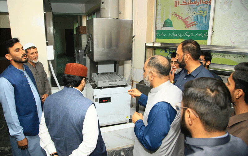 Dr Hussain Qadri Visits Aghosh Development Projects