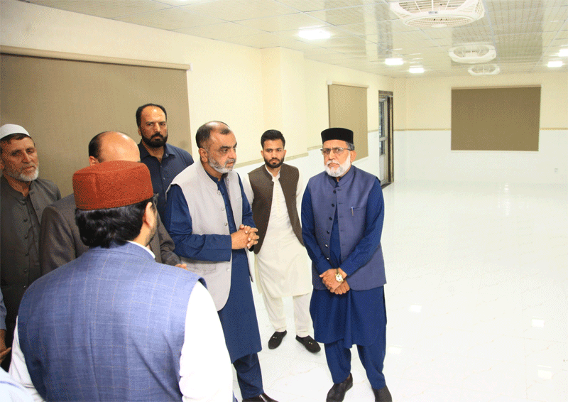 Dr Hussain Qadri Visits Aghosh Development Projects