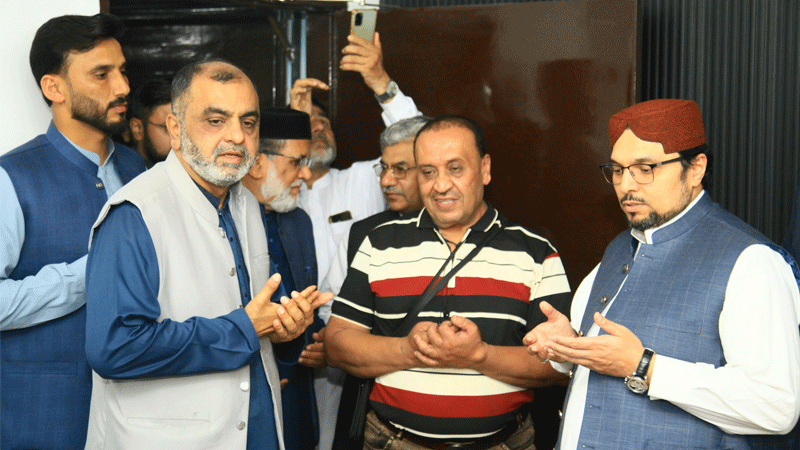 Dr Hussain Qadri Visits Aghosh Development Projects