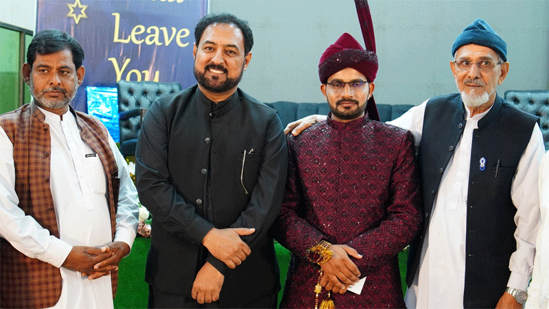 Dr Hussain Qadri at Aghoshians Wedding