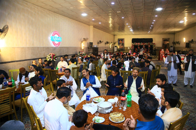 Dr Hussain Qadri at Aghoshians Wedding